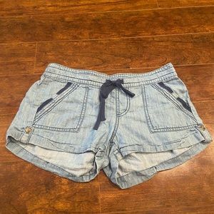 Soft blue shorts. Size medium